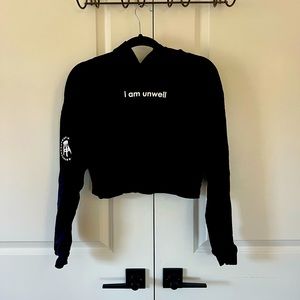 Call Her Daddy Cropped Hoodie